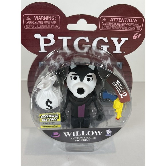 Piggy Willow 3.5” Series 2 Action Figure Toys Wolf Roblox w/ DLC Exclusive Code! - Picture 2 of 12